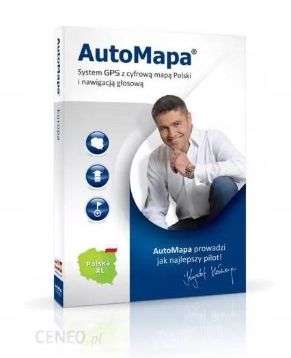 AUTOMAPA MAPA POLSKA XL LICENCJA ROCZNA GPS - Inna marka | Motoryzacja ...