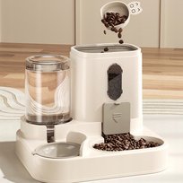 Automatyczna miska, poidełko dla kota 2w1 25x23x20 cm do karmienia 650 ml