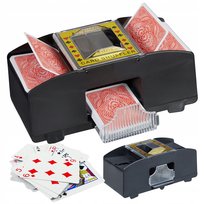AUTOMATYCZNA TASOWARKA TASOWACZ elektryczny DO KART zestaw do pokera uno