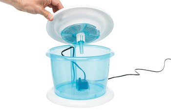 Automatyczne poidło Bubble Stream , 3 l, niebiesko/białe - Trixie