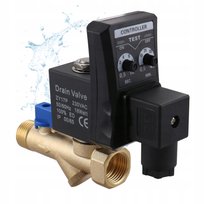 AUTOMATYCZNY ELEKTROZAWÓR SPUST KONDENSAT CZASOWY ZAWÓR TIMER G12 DN15 EL05