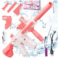 AUTOMATYCZNY ELEKTRYCZNY KARABIN PISTOLET NA WODĘ DUŻY MIOTACZ BLASTER