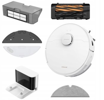 Automatyczny Robot sprzątający Dreame D20 Pro biały 13000 Pa mopowanie LDS - Dreame