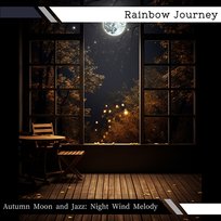 Autumn Moon and Jazz: Night Wind Melody Rainbow Journey