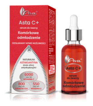 Ava, Asta C+, krem pod oczy skuteczna regeneracja, 30 ml - AVA