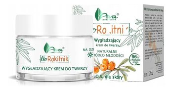Ava, Bio Rokitnik, krem do twarzy wygładzający na dzień, 50 ml - AVA