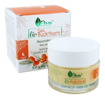 Ava, Bio Rokitnik, odżywczy krem do twarzy na noc, 50 ml - Ava Laboratorium