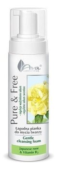 Ava, Pure & Free, łagodna pianka do mycia twarzy, 150ml - AVA