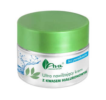 AVA, ultra nawilżający krem z kwasem hialuronowym, 50 ml - AVA