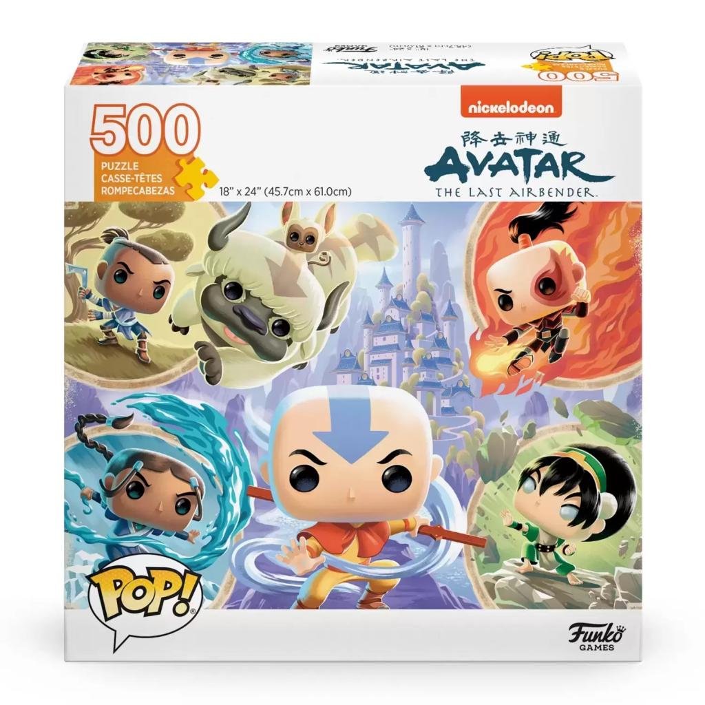 avatar the last airbender - pop puzzles 500 pcs