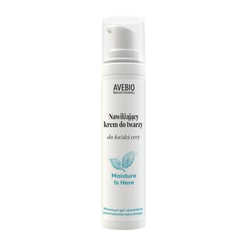 Avebio, nawilżający krem do twarzy do każdej cery - moisture is here, 50 ml - AVEBIO