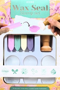Avec Wax Seal Zestaw ”1” do robienia pieczęci woskowych 6 wzorów - Avec