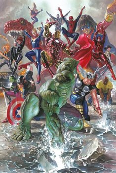 Avengers Marvel Legacy - Plakat - Grupo Erik