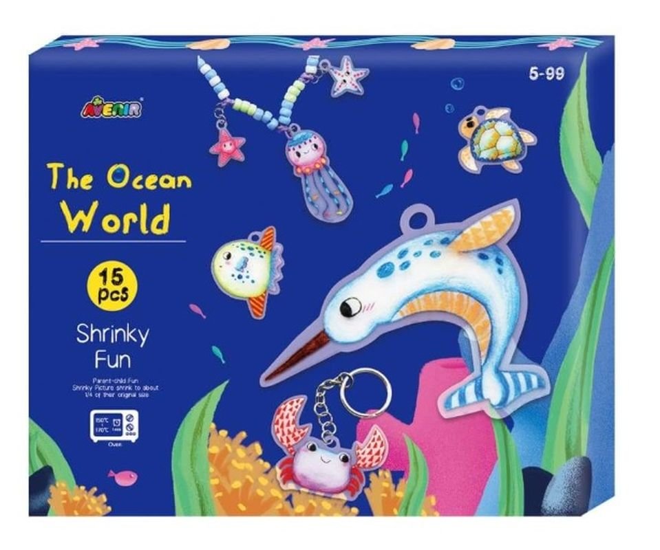 Avenir, zestaw kreatywny Termokurczliwy świat oceanu