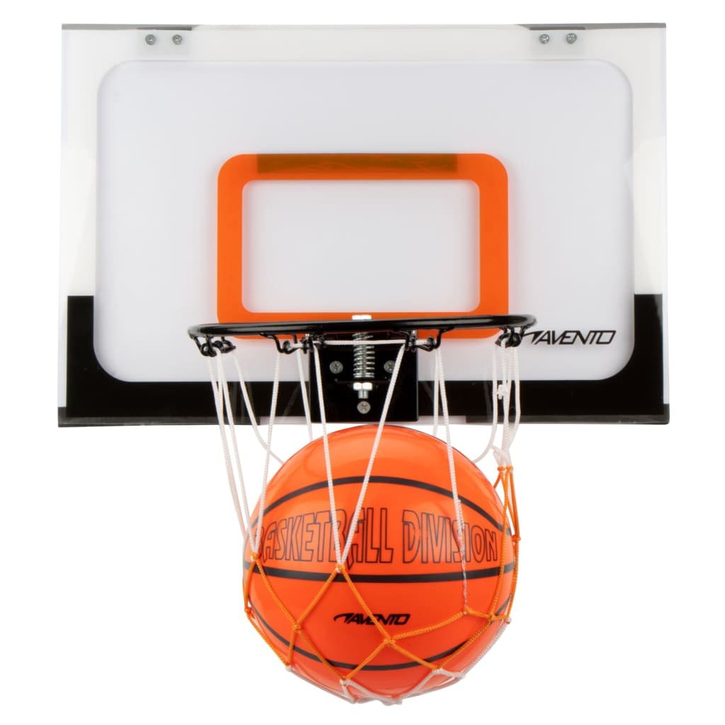 Фото - Баскетбольне кільце Avento Zestaw do koszykówki Mini, 45x30x3 cm, przezroczysty 