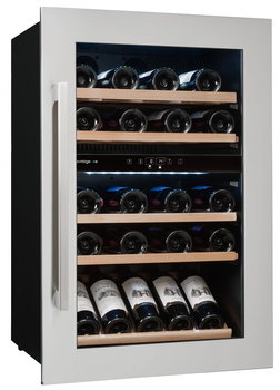 Avi47Xdza - Winiarka Dwustrefowa Do Zabudowy W Słupku O Pojemności Do 52 Butelek - Avintage