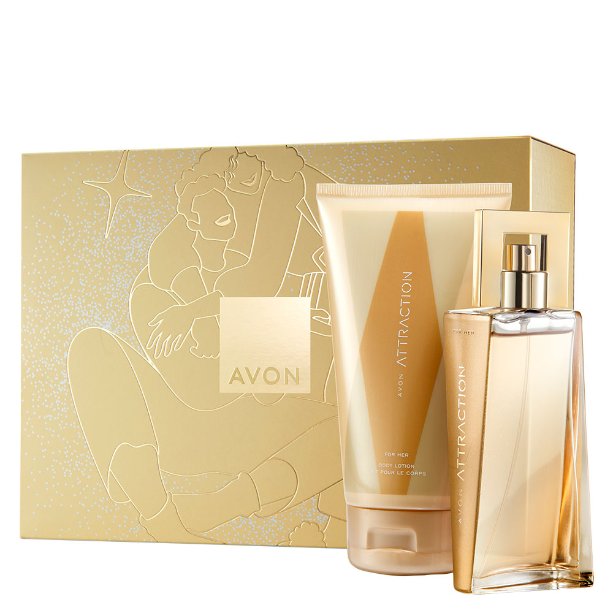 Avon Attraction, Zestaw Kosmetyków, 2 Szt. | Sklep EMPIK.COM