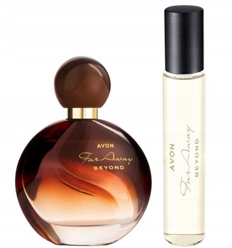 Avon, Far Away Beyond, Zestaw perfum, woda perfumowana, 50ml + perfumetka, 10ml - AVON