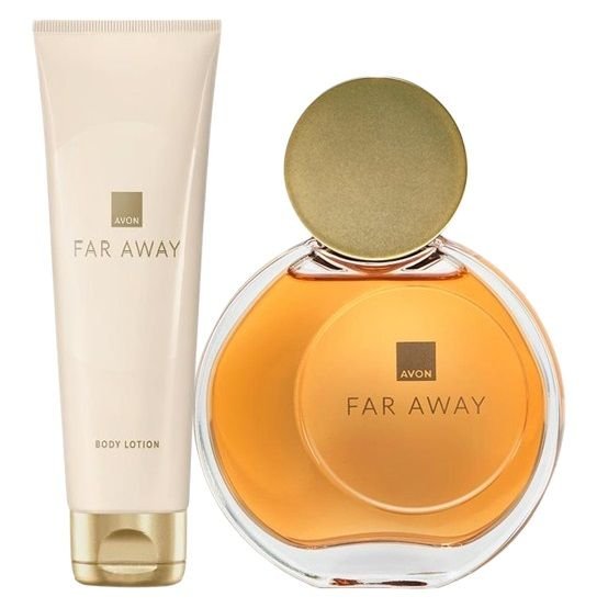 Empik Avon Far Away Zestaw kosmetyków [Perfumy 50ml + Balsam do ciała]