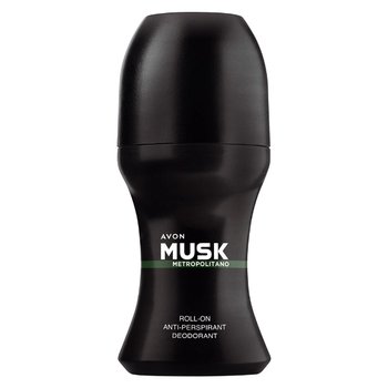 Avon, Musk+ Metropolitano Dezodorant Kulka, 50 Ml - AVON