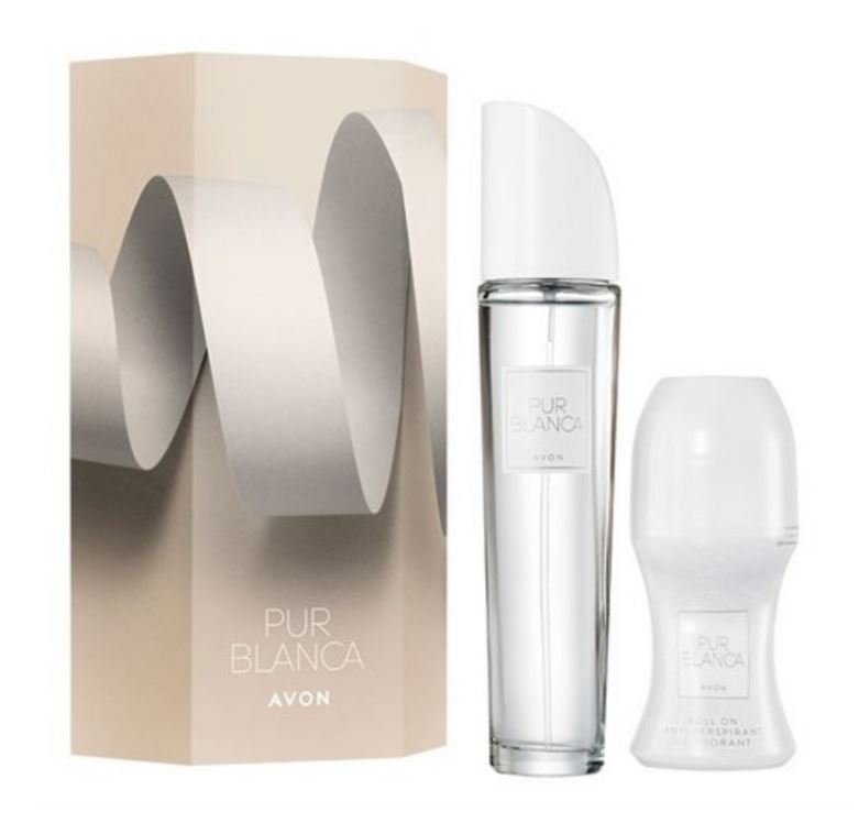 Avon, Pur Blanca, zestaw kosmetyków, 2 szt. | Sklep EMPIK.COM