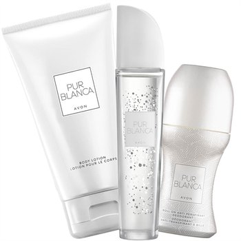 Avon, Pur Blanca, zestaw kosmetyków, 3 szt. - AVON