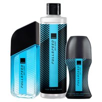AVON ZESTAW FULL SPEED SKY JUMP 3 KOSMETYKI WODA ŻEL KULKA DLA NIEGO AVON
