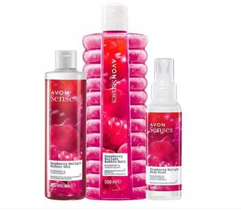 Avon, Zestaw Kosmetyków, Raspberry Delight, 3 Szt. - AVON