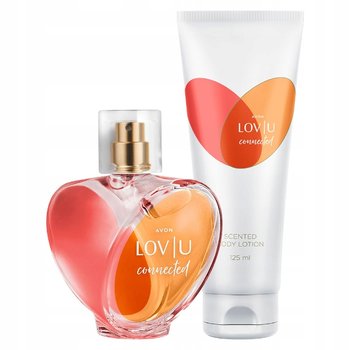 Avon Zestaw Lov U Connected woda perfumowana+balsam do ciała - AVON