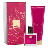 AVON Zestaw upominkowy Attraction Closer dla Niej w pudełku prezentowym AVON