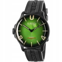 Awangardowy męski zegarek U-BOAT 8698D DARKMOON 44MM ZIELONY PVD SOLEIL Inna marka