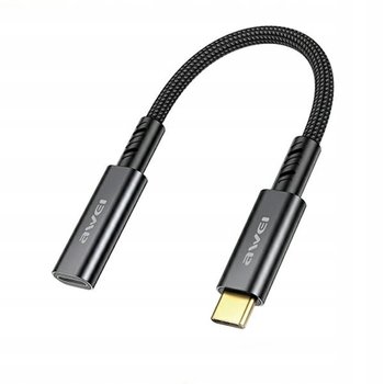 AWEI Adapter CL-216T USB-C/USB-C czarny/black - Inny producent