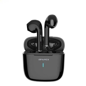 AWEI słuchawki Bluetooth 5.0 T26 TWS + stacja dokująca czarny/black - Awei