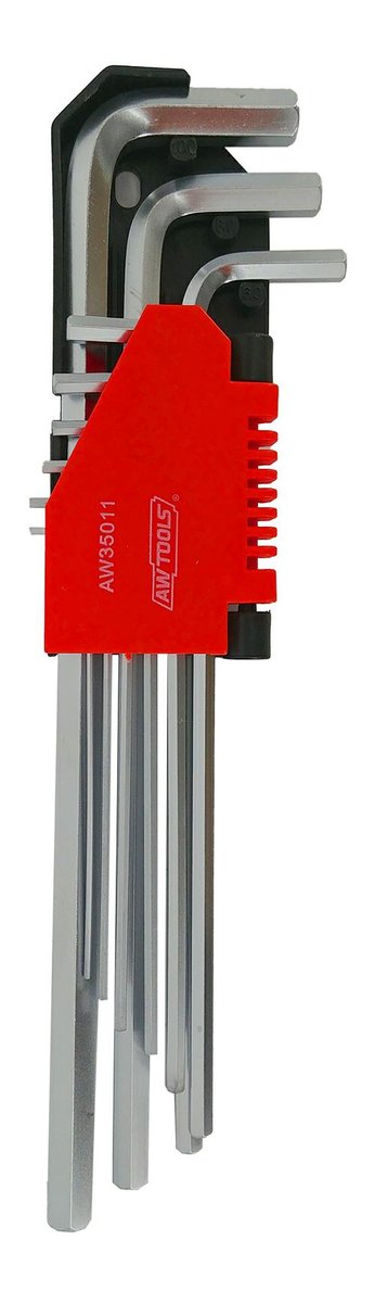 AWTOOLS Klucze Mbusowe 9Szt/ Długie
