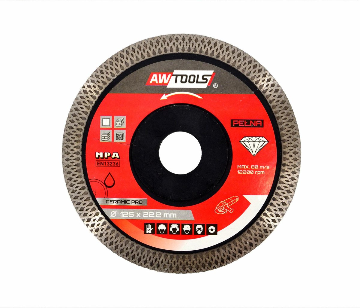Awtools Tarcza Diamentowa Pe na Do Gresu 125x22 2 Ceramic Pro awtools-tarcza-diamentowa-pe-na-do-gresu-125x22-2-ceramic-pro