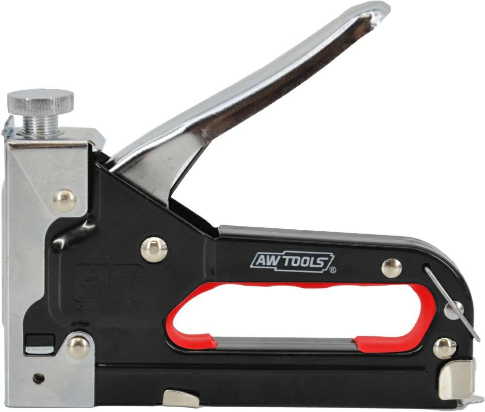AWTOOLS Zszywacz 4-14Mm Metal Czarny