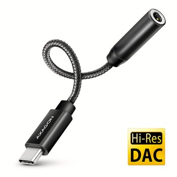 AXAGON ADA-HC Zewnętrzna karta dźwiękowa USB-C 32bit DAC 3.5mm (F) złącze, 384kHz - Axagon