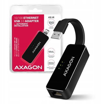 AXAGON ADE-XR USB2.0 zewnętrzny adapter Ethernet - Axagon
