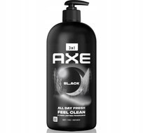 Axe Black żel pod prysznic z pompką do twarzy, ciała i włosów 900 ml