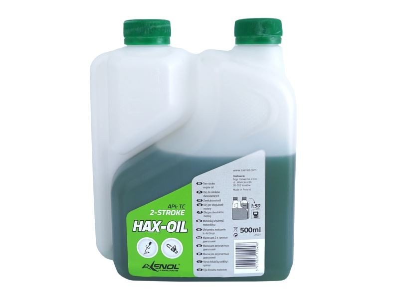 Zdjęcia - Olej silnikowy Carmotion Axenol Husq-Oil, olej do 2-suwów, zielony, 500 ml 