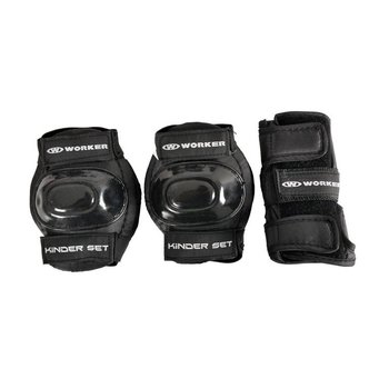 Axer Sport, Komplet ochraniaczy black, rozmiar XS - Axer Sport