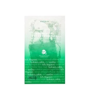 AXIS-Y, Mugwort Green Vital Energy Complex Sheet, Maska nawilżająca w płacie 61% - AXIS-Y