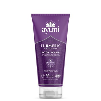 Ayumi, Turmeric & Bergamot, peeling do ciała, 200 ml - AYUMI