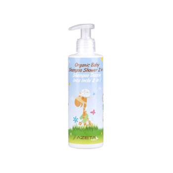 Azeta Bio, Organiczny płyn do mycia ciała i włosów dla dzieci, 200 ml - Azeta Bio