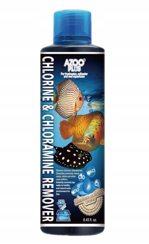 AZOO CHLORINE CHLORAMINE REMOVER 500ml UZDATNIACZ - AZOO | Sklep EMPIK.COM