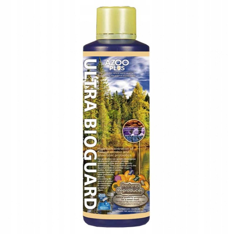 Azoo-Plus Ultra Bioguard 500ml Bakterie Filtracyjne w Płynie do ...