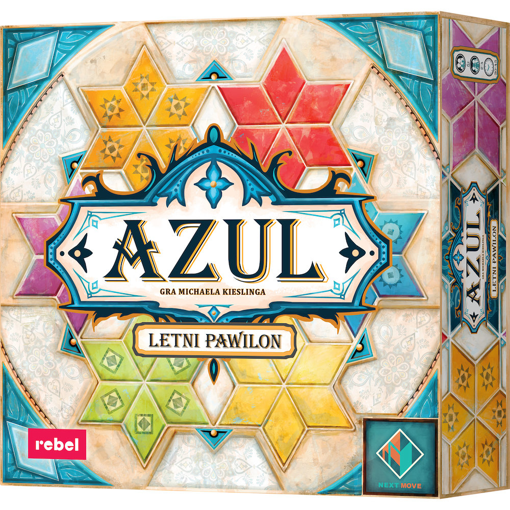 Azul: Letni pawilon, gra planszowa, Rebel