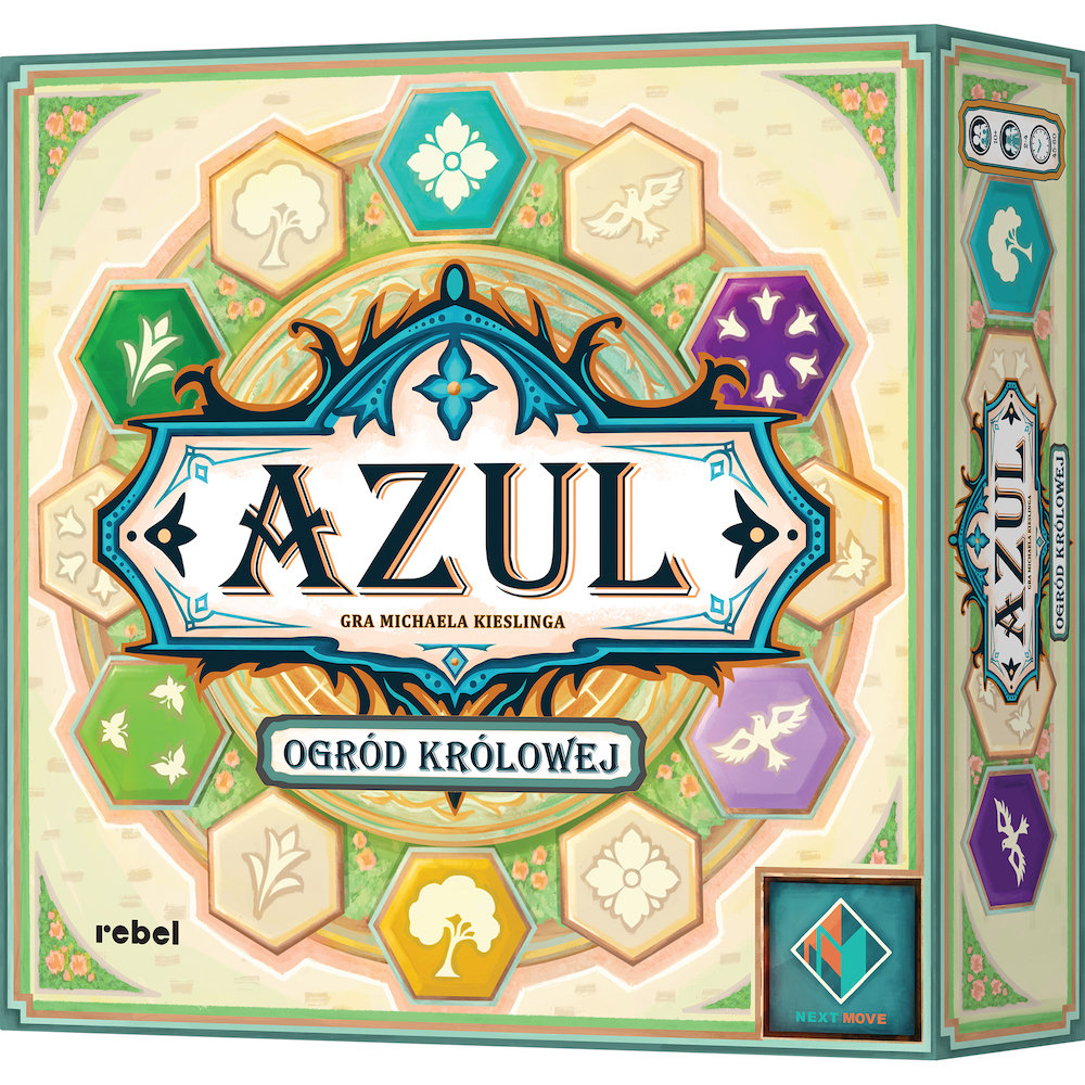 Azul: Ogród Królowej gra planszowa Rebel