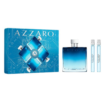 Azzaro, Chrome zestaw woda perfumowana spray 100ml + miniatura wody perfumowanej 10ml + miniatura wody toaletowej 10ml - Azzaro
