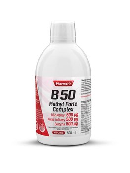 B 50 Methyl Forte Complex Pharmovit, suplement diety, 500 ml - Pharmovit